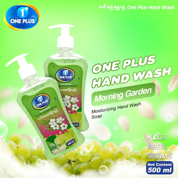 One Plus Hand Wash Morning Garden 500ML