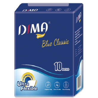 Dima Blue Classic Baby Tissue - 10pcs