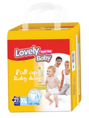 Lovely Baby Pull Up Baby Diaper - Big Pack (XL)