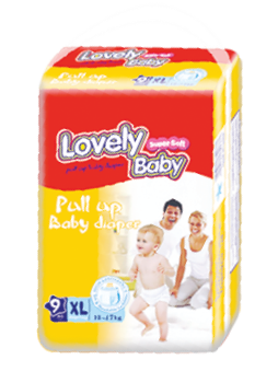 Lovely Baby Pull Up Baby Diaper - Small Pack (XL)