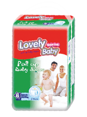 Lovely Baby Pull Up Baby Diaper - Small Pack (3XL)