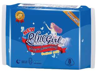 Blue Girl Cotton Night