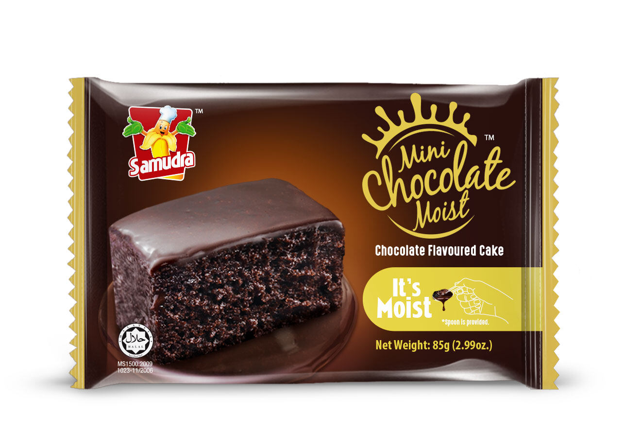 Samudra Mini Chocolate Moist Cake 85g
