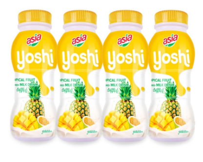Asia Yoshi Tropical Fruit Milk Drink 200ml 4's