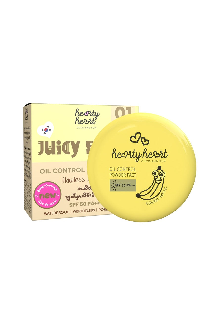 Hearty Heart Juicy Fruits Powder Pact #01 4.5 g
