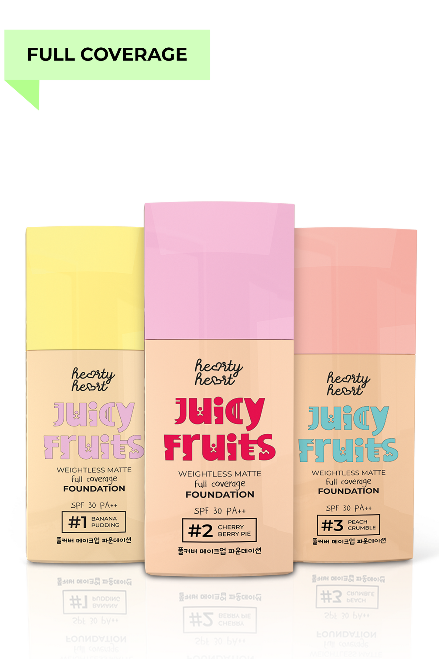 Hearty Heart Foundation Liquid Juicy Fruit #01