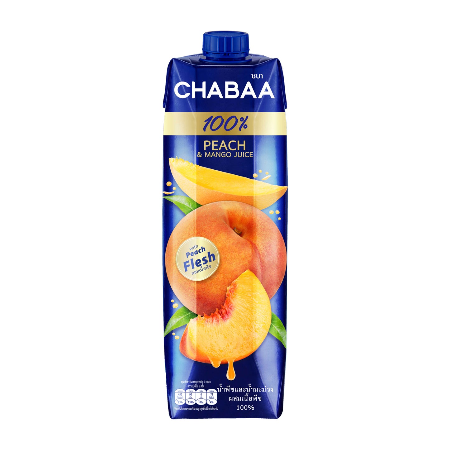 Chabaa Peach & Mango Juice 1000ml