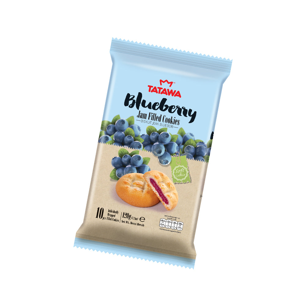 Tatawa Blueberry Jam Filled Cookies 120g
