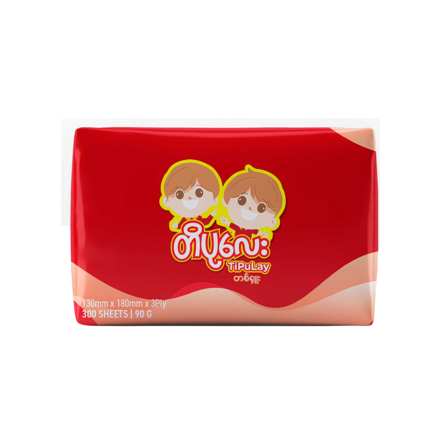 Tipulay Tissue White 90g 130mmx180mm 10pcs