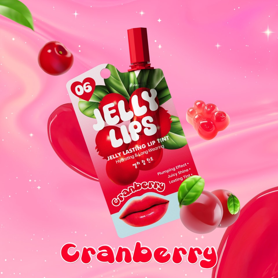 Jelly Lip Tint 2nd Series Cranberry