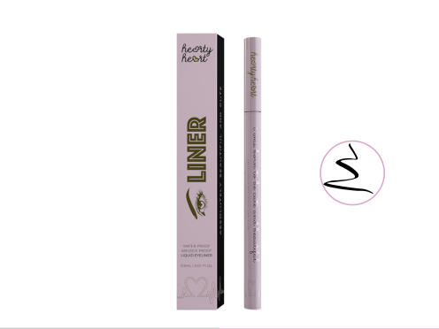 Hearty Heart Eyes Liner Violet Pink 0.5ml