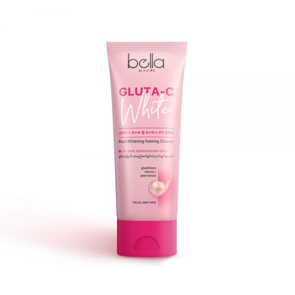 Bella Gluta-C White Pearl Whitening Foaming Cleanser 90g