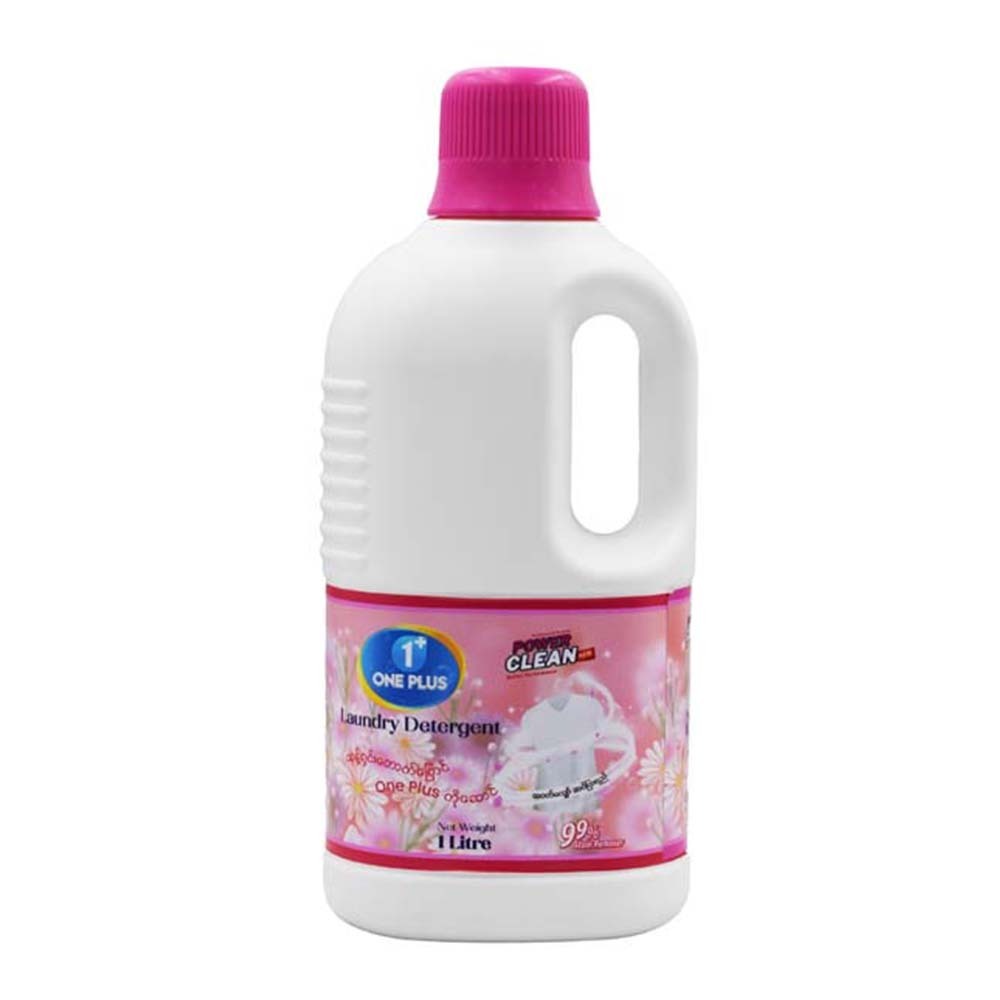 One Plus Laundry Detergent Blossom Tender 1L (Pink)