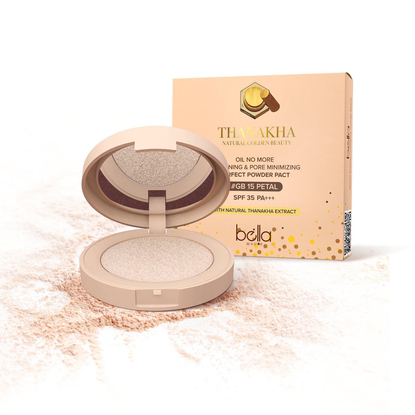 Thanakha Oil No More – Perfect Powder Pact No.15