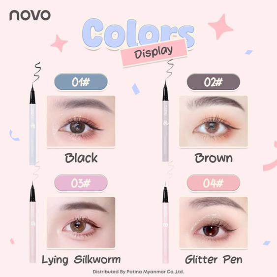 NOVO Eyeliner (6129) Black 01#