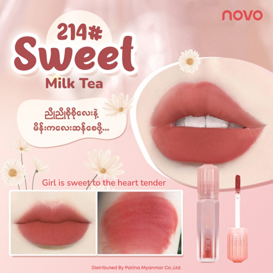 Novo You Mist Casual Airy Lip Slip (5882) Sweet Milk Tea 214#