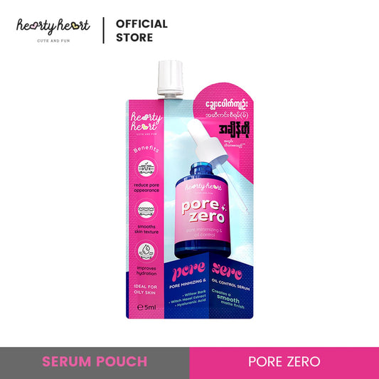 Hearty Heart Serum Pouch Pore Zero 5ml