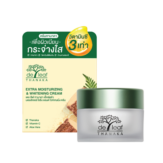 Deleaf Moisturizing Cream Thanaka 40g