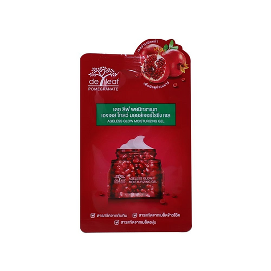 Deleaf Moisturizing Gel Pomegranate Sachet 6g