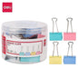 Deli Colorful Binder Clips 51mm