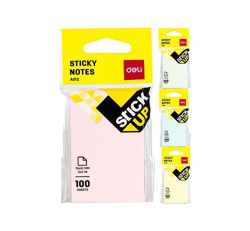 Deli Sticky Note (3x2 in) 100 Sheets (1 Color)