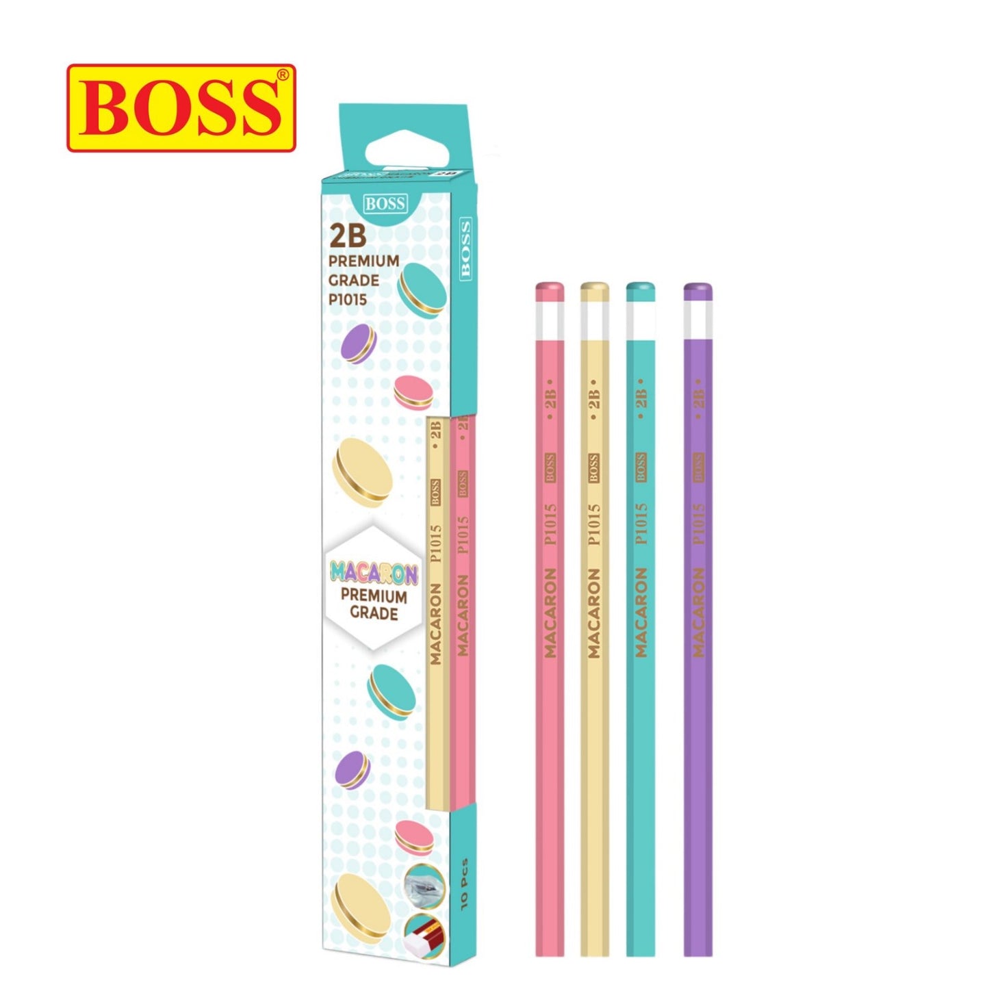 Macaron Pencil(10Pcs)
