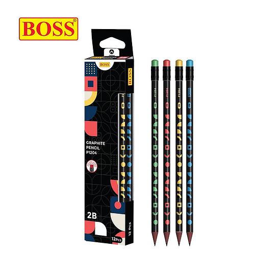 2B Quarter Graphite Pencil (12 Pcs)