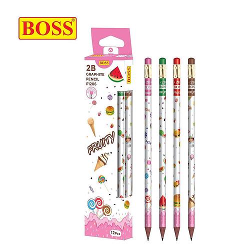 2B Fruity Graphite Pencil (12 Pcs)