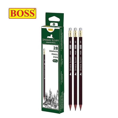 2B Sphinx Egypt Graphite Pencil (12 Pcs)