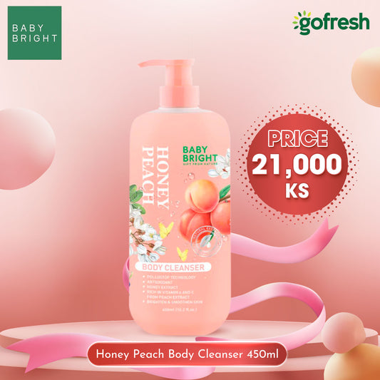 Honey Peach Body Cleanser 450ml