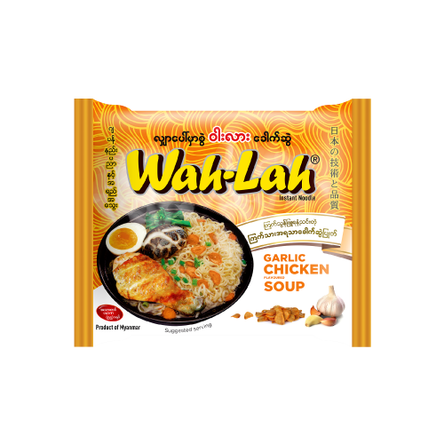 Wah-Lah Noodle Garlic Chicken Soup 1pcs