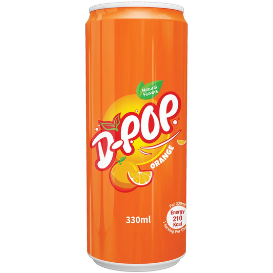 D-Pop Orange 330ml (Can)