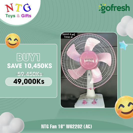 NTG Fan 16" W62201 (AC) Promotion