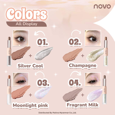 Novo Star River Diamond Double (5899) Silver Cool 01#