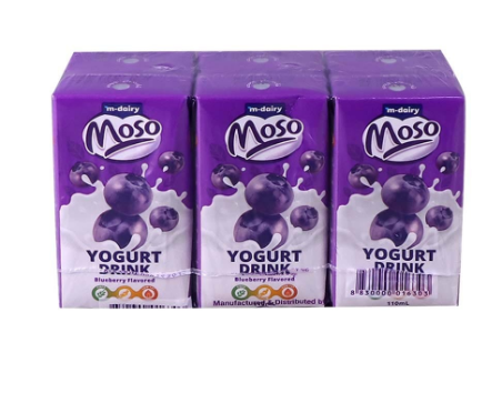 Moso Blueberry Yogurt  110ml 6's