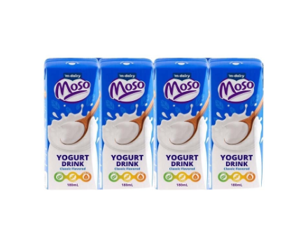 Moso Classic Yogurt 180ml 4's