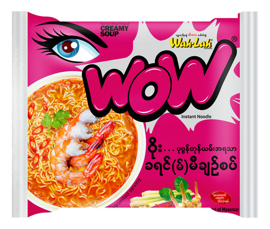 Wah-Lah Noodle Tom Yum Shrimp Creamy Soup WOW 1pcs